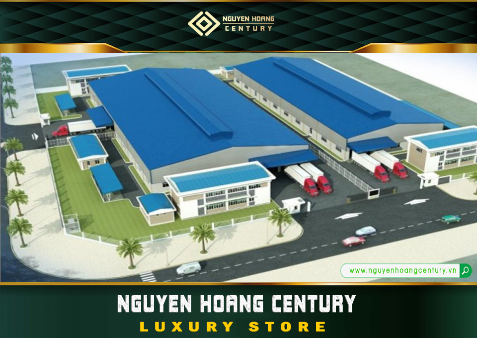 Nhà xưởng mái đôi - Nhà thầu Nguyễn Hoàng Century
