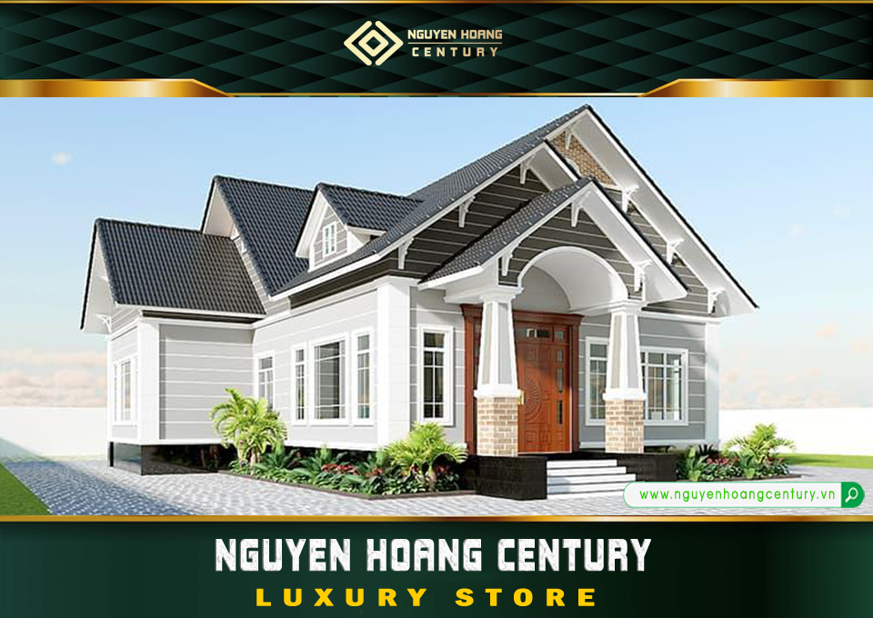 Nhà cấp 4 chữ L đẹp