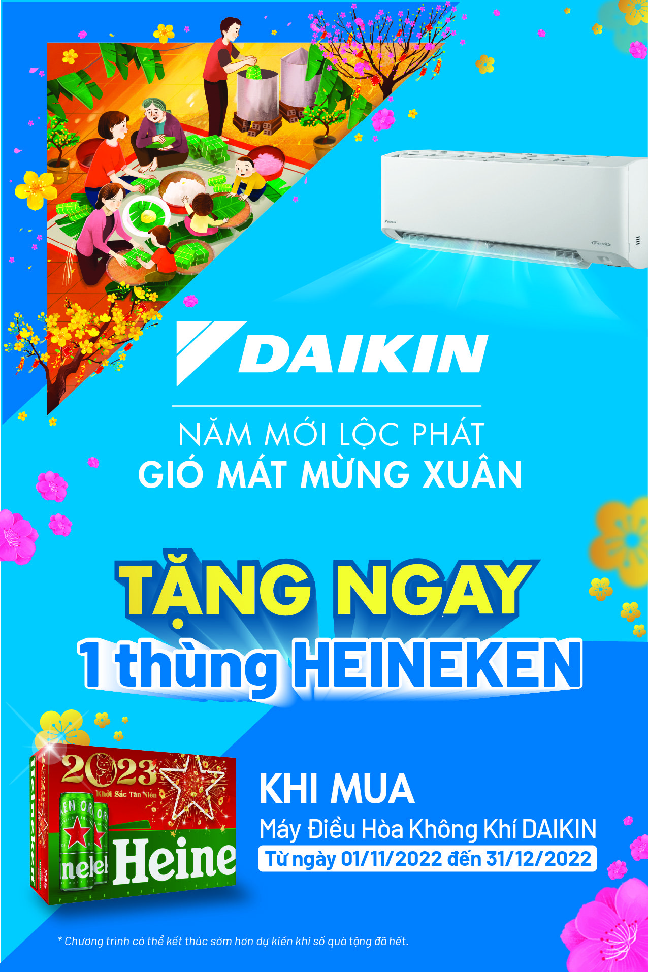 standee daikin 2022