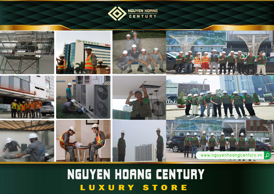 Một số hình ảnh tác nghiệp của bộ phận kỹ thuật Nguyễn Hoàng Century