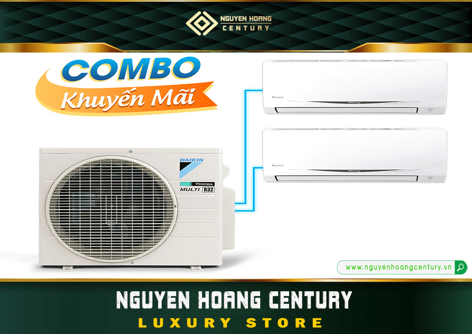 GIÁ máy lạnh daikin combo