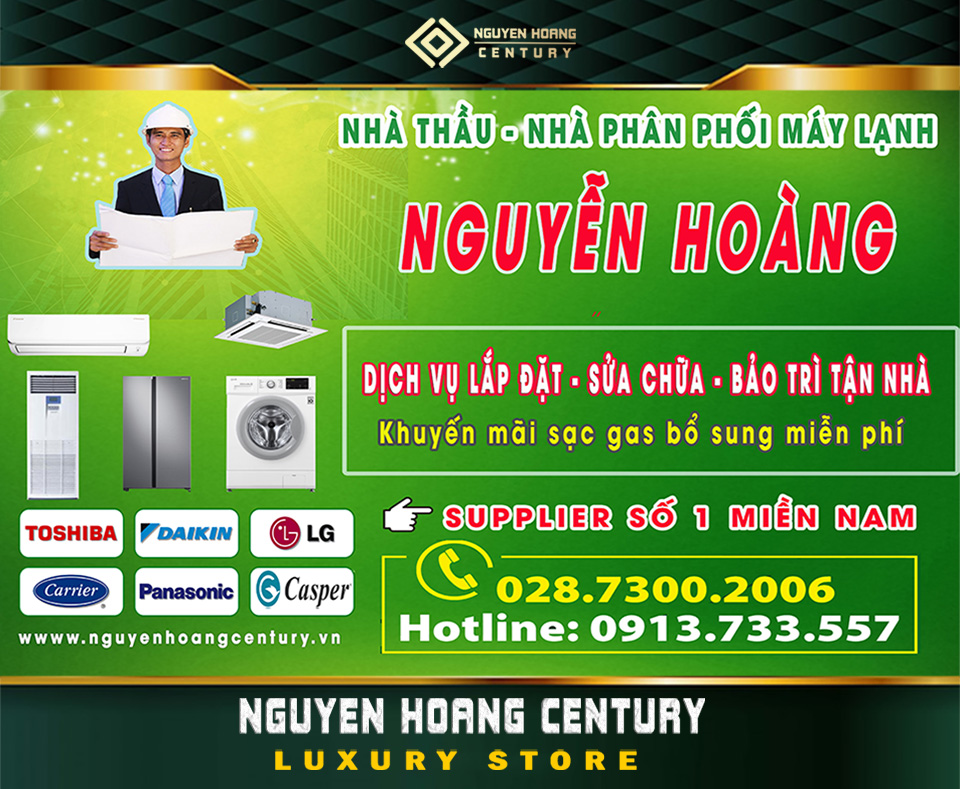 Bảo trì máy lạnh cho chung cư - Nguyễn Hoàng CentuRy
