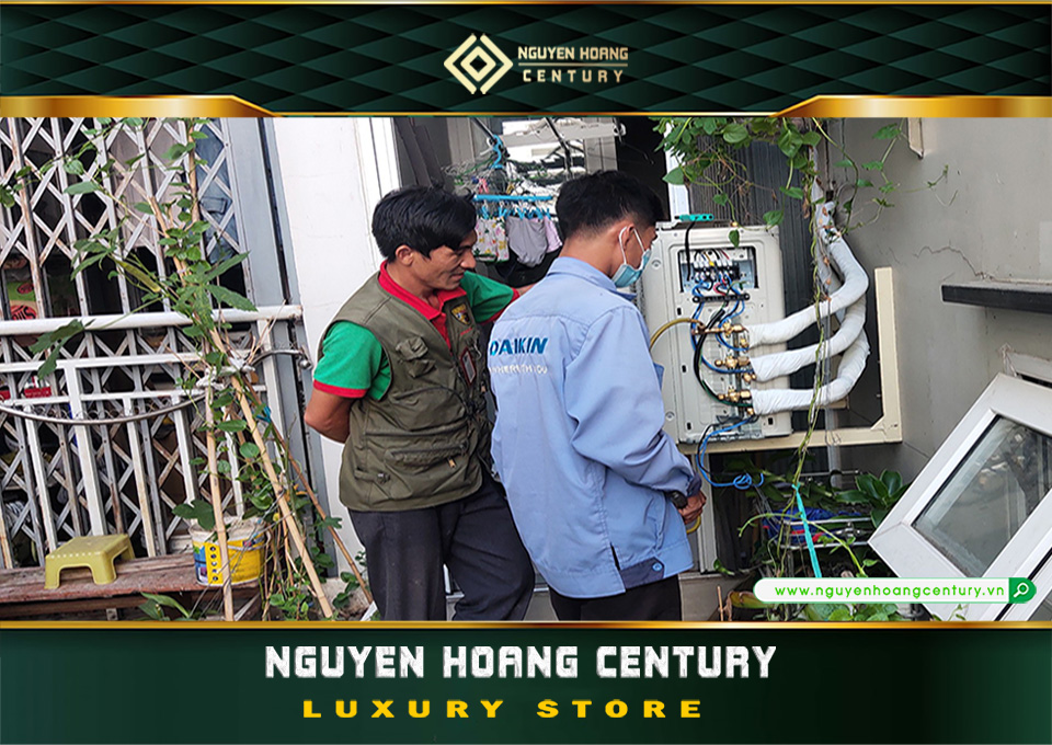 Kiểm tra máy lạnh cho chung cư - Nguyễn Hoàng Centuty Ảnh 2