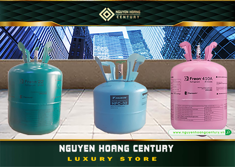 Các loại gas sạc cho máy lạnh cho chung cư - Nguyễn Hoàng Centuty Ảnh 1