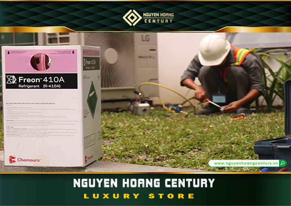 Sạc gas máy lạnh cho chung cư - Nguyễn Hoàng Centuty Ảnh 1