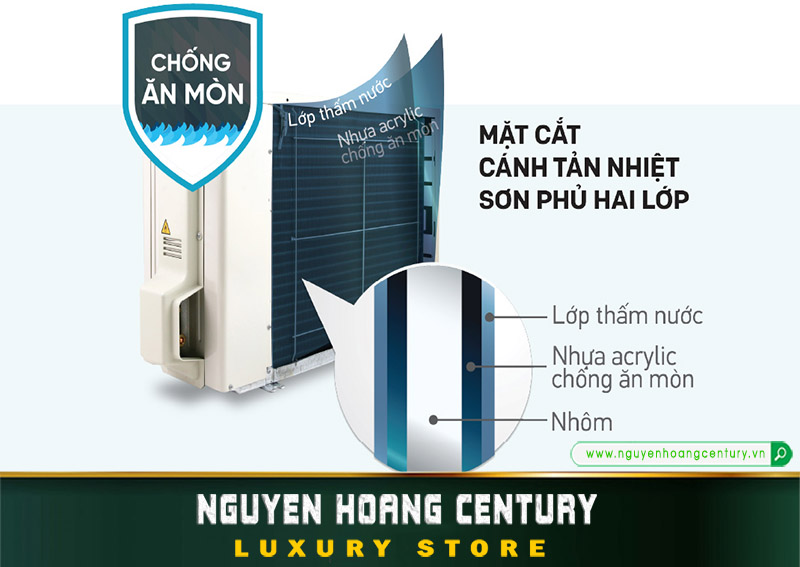 máy lạnh Daikin Inverter FTKZ25VVMV 1.0 HP dàn nóng bền bỉ