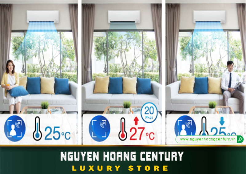 áy lạnh Daikin Inverter FTKZ60VVMV 2.5 HP mắt thần thông minh