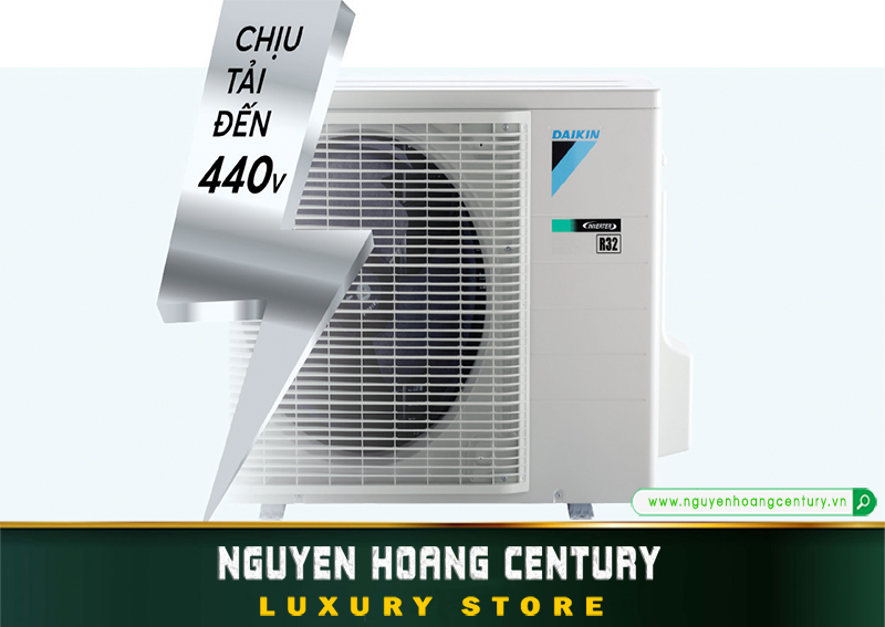 Tính năng này của máy lạnh Daikin Inverter FTKZ60VVMV 2.5 HP  bao gồm một mạch điện tử có độ bền cao 
