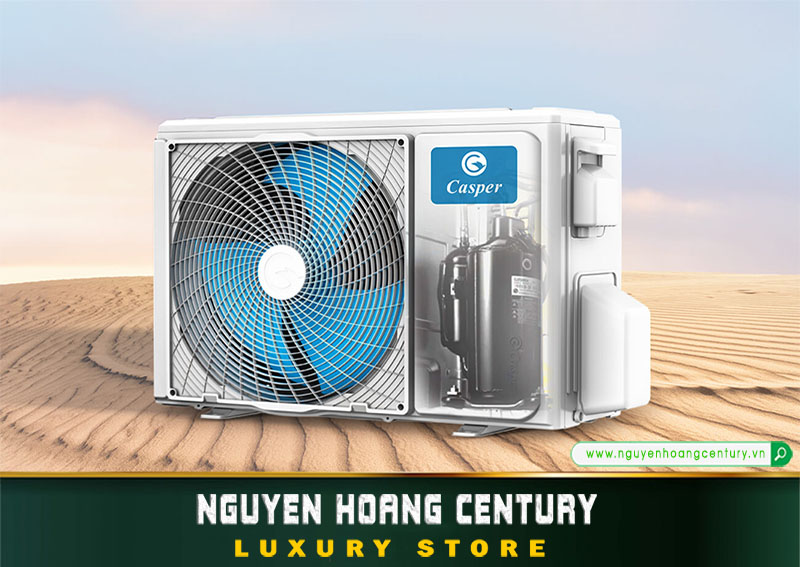 máy lạnh Casper Non Inverter SC-24FS32 công suất 2,5 HP dàn nóng mạ vàng