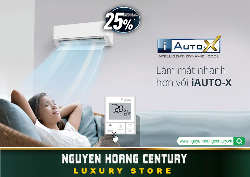 Máy lạnh Panasonic CU/CS-N12WKH-8 công suất 1.5 HP  làm lạnh nhanh 