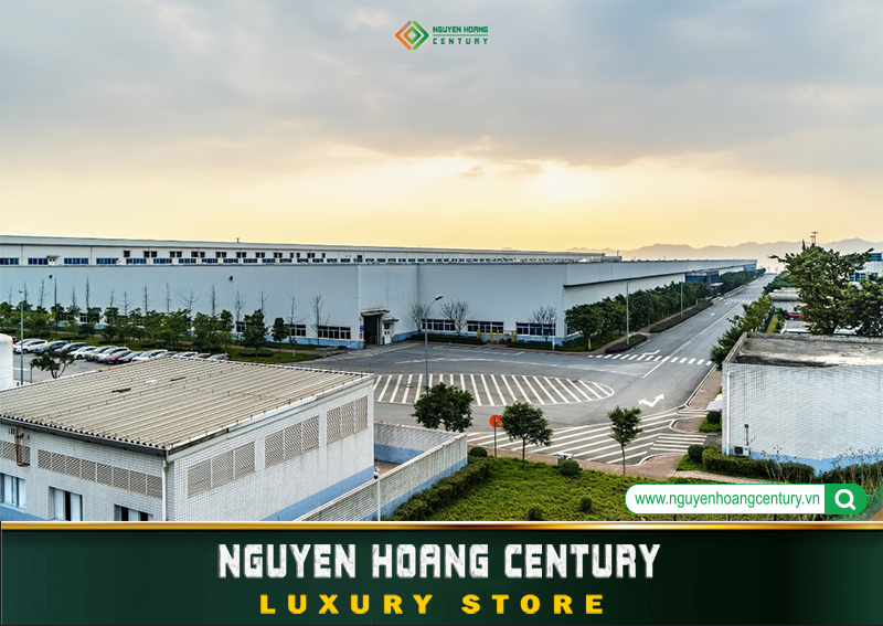 nhà xưởng và cảnh quan đô thị