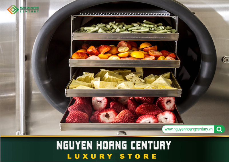 quy trình sấy thăng hoa