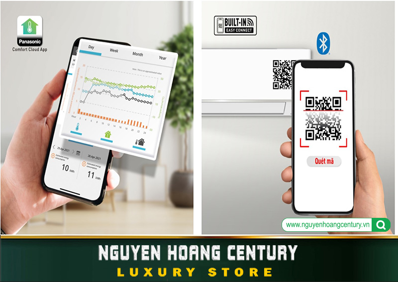 Máy lạnh Panasonic CU/CS-RU9AKH-8 (1.0 HP - 1.0 Ngựa) Inverter Wifi