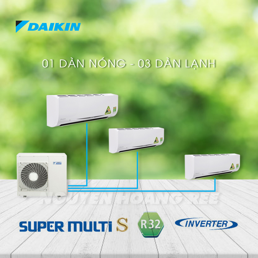 Máy lạnh Daikin Multi S - Giải pháp hoàn hảo cho căn hộ chung cư