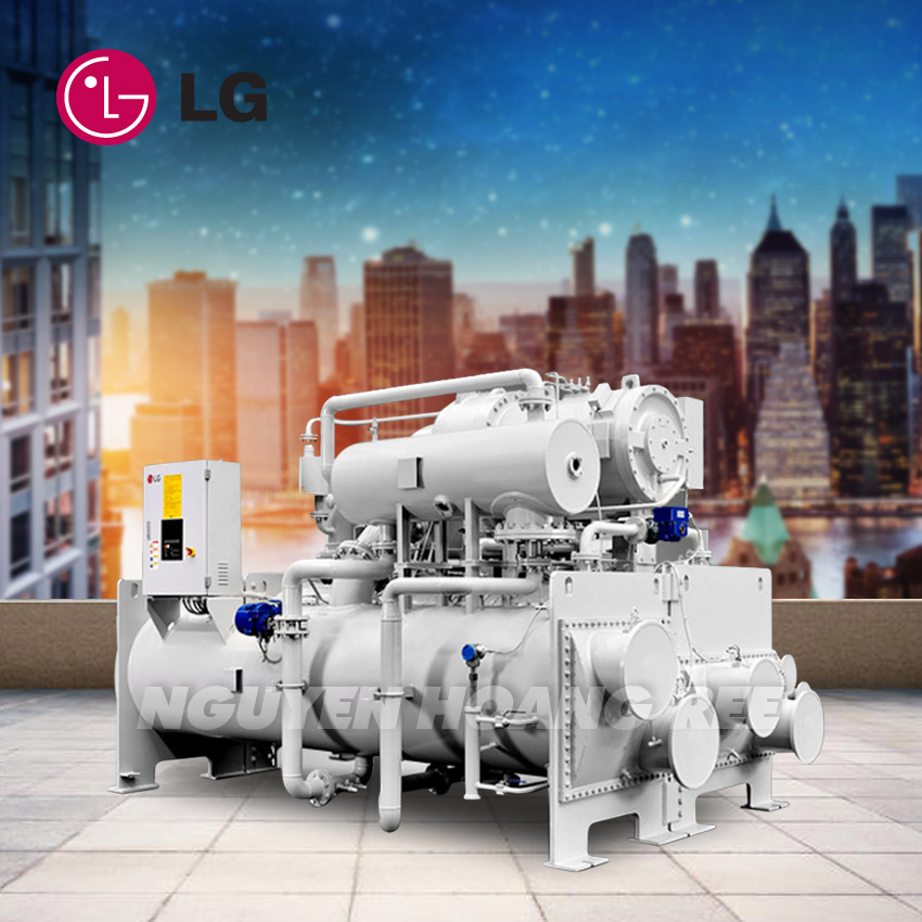  Chiller LG loại ly tâm hai cấp