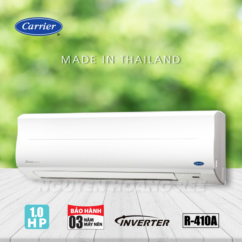 Máy lạnh Carrier Inverter 38/42 GCVBE010 - Gas R32