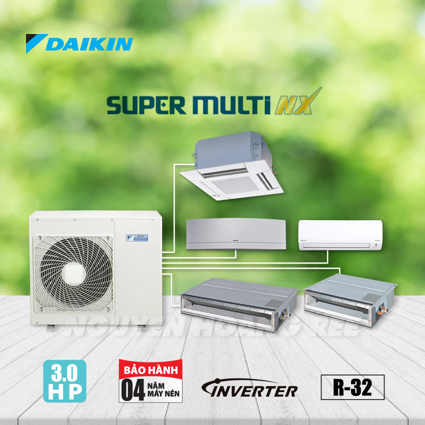 Dàn nóng Daikin Super Multi NX 3.0HP Model 4MKM68RVMV