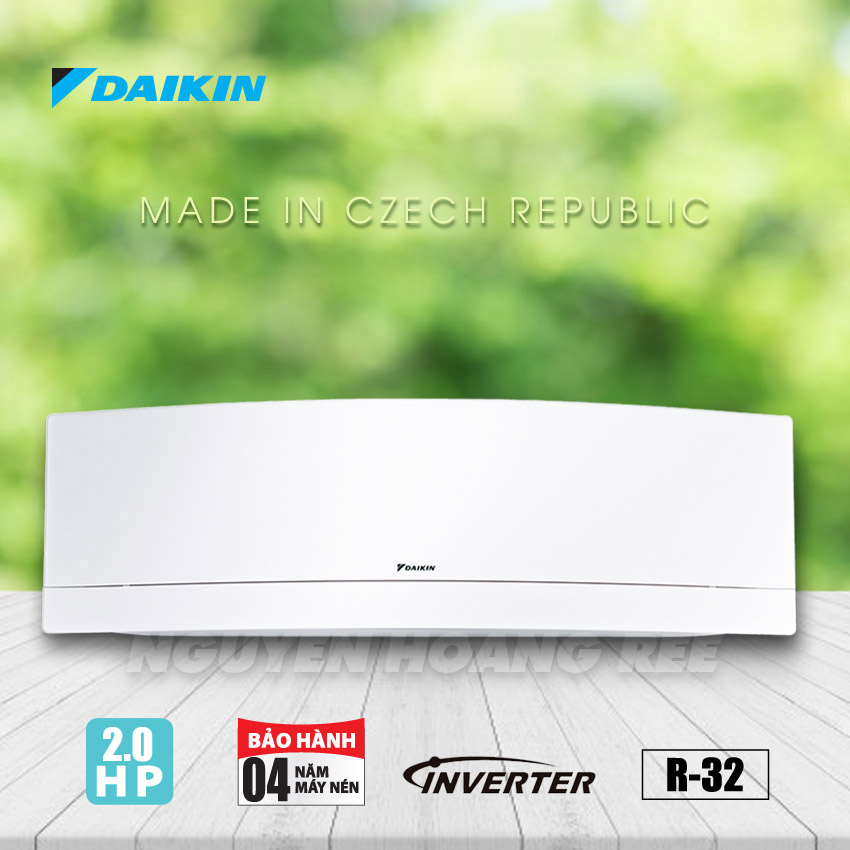 Máy lạnh Daikin FTKJ50NVMVW [ Inverter - Kiểu dáng châu Âu ]