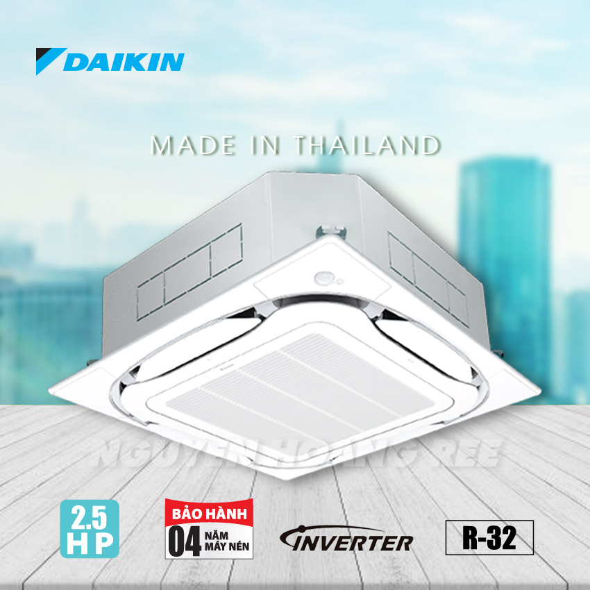 Máy lạnh Âm trần Daikin 2.5HP Inverter FCF60CVM/RZF60CV2V 