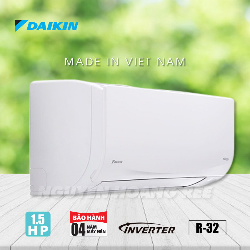 Máy lạnh Daikin 1.5 HP Inverter FTKQ35SAVMV  - Việt Nam 