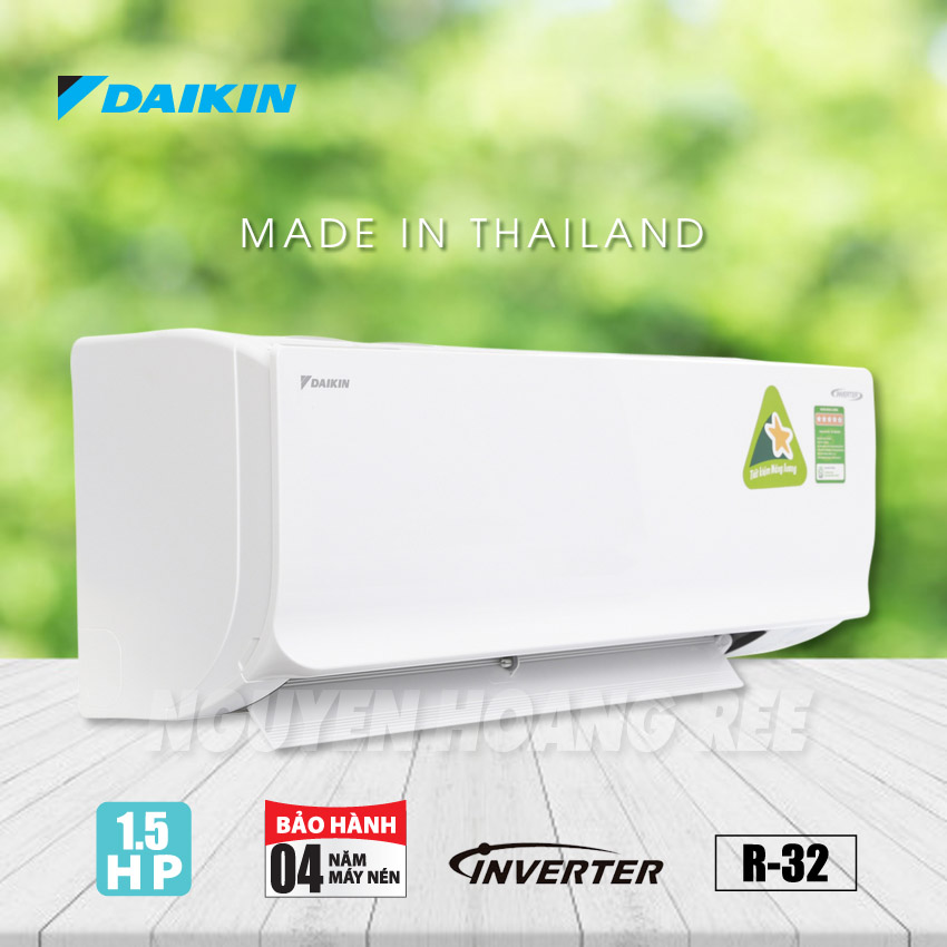 Máy lạnh Daikin 1.5HP  Inverter FTKC35UAVMV  