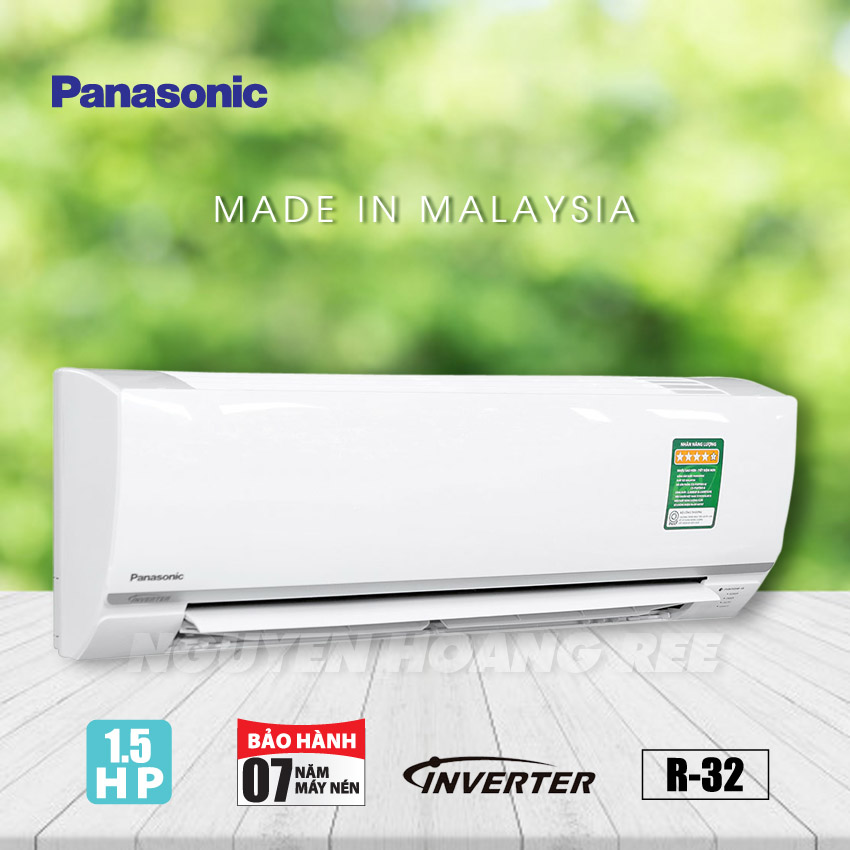  Máy lạnh Panasonic 1.5 HP Inverter CU/CS-PU12VKH-8 