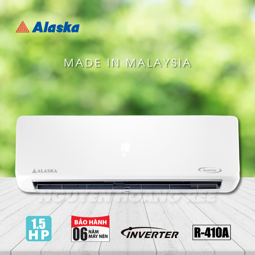 Máy lạnh Alaska 1.5 HP Inverter AC-12WI 