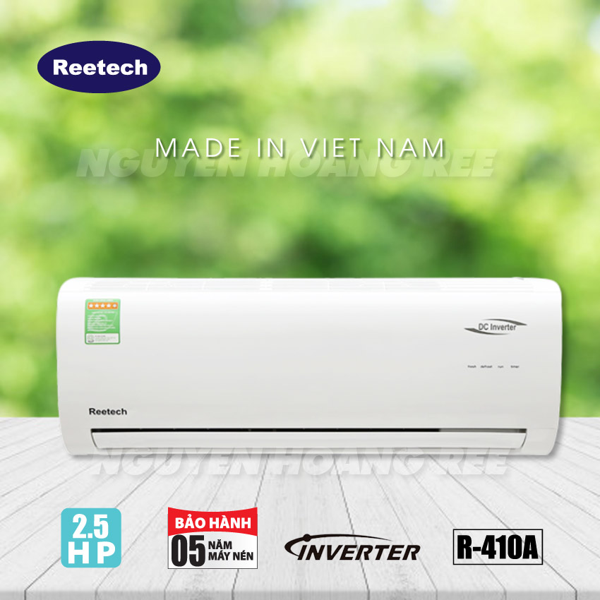 Máy lạnh Reetech 2.5 HP Inverter RTV24-BF-A 