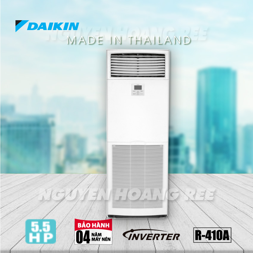 Máy lạnh Tủ đứng Daikin Inverter FVQ140CVEB/RZR140MVMV - 5.5 HP/1 Phase 