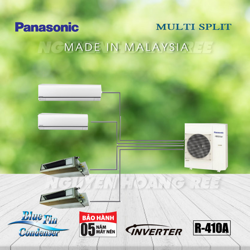 Hệ thống Multi Split Panasonic Inverter