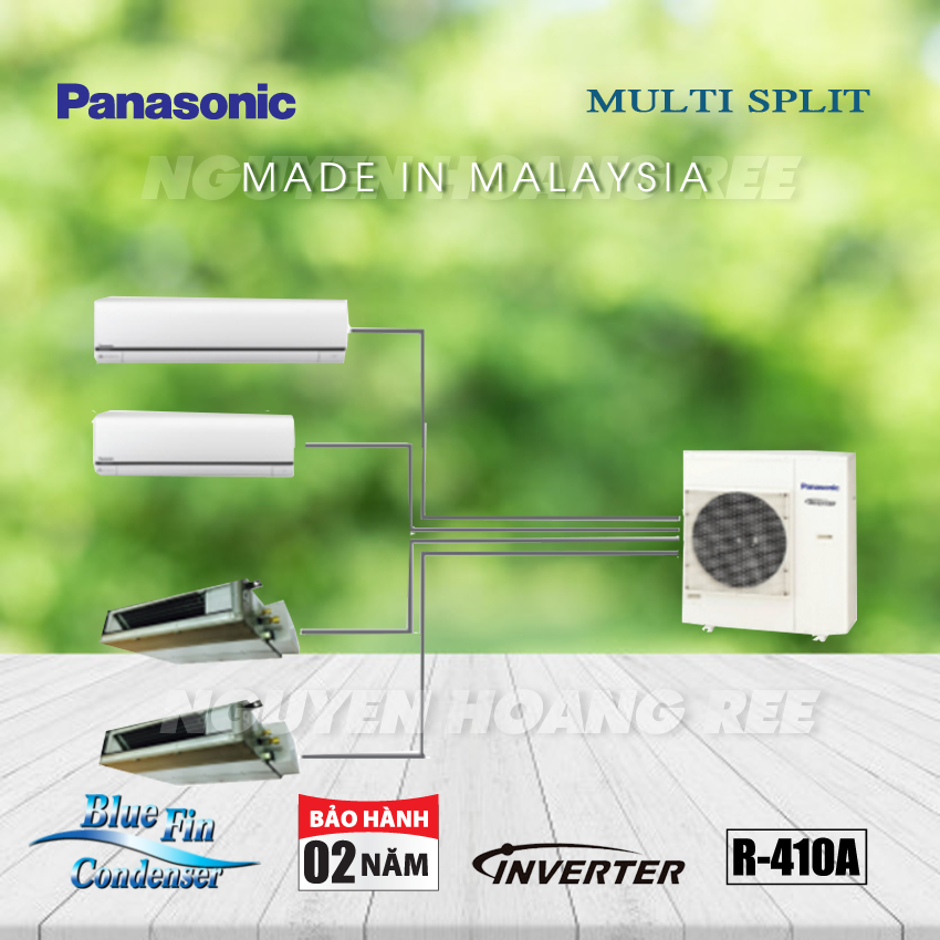 Dàn lạnh treo tường Multi Panasonic CS-MPS12SKH  1.5HP