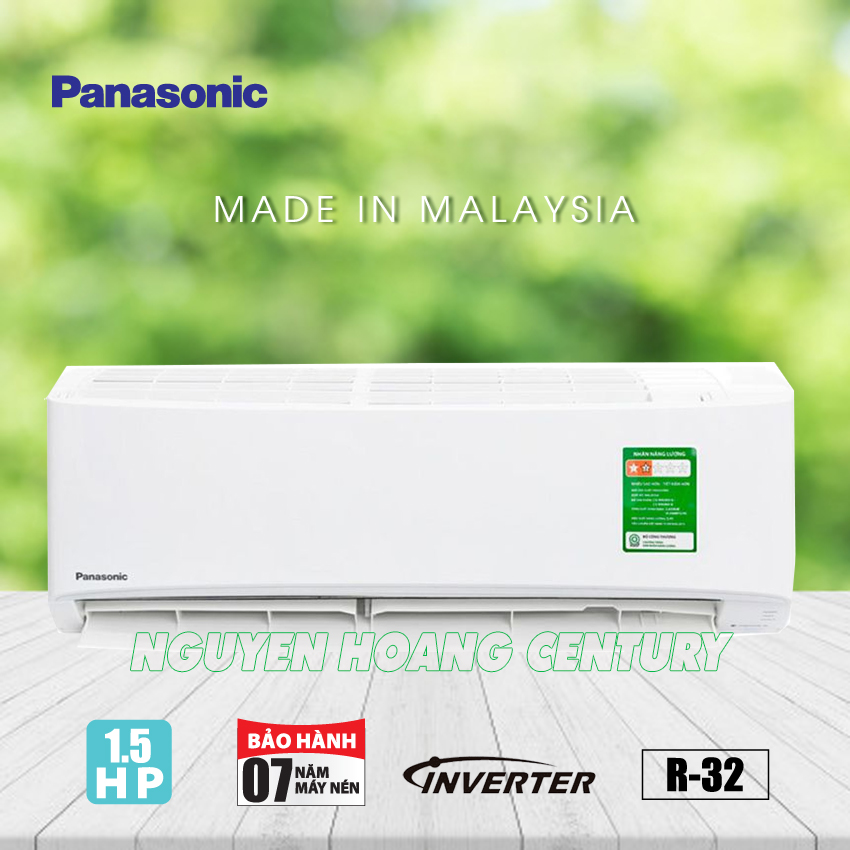 Máy lạnh Panasonic Inverter 1.5 HP CU/CS‑RU12AKH‑8