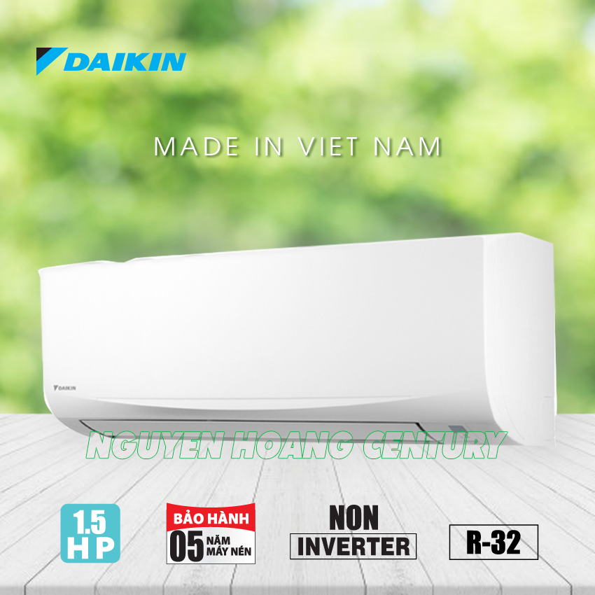 Máy lạnh Daikin FTF35XAV1V 1.5HP | Model 2023 - Non Inverter