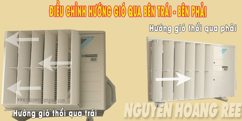 tấm chuyển gió điều hòa máy lạnh