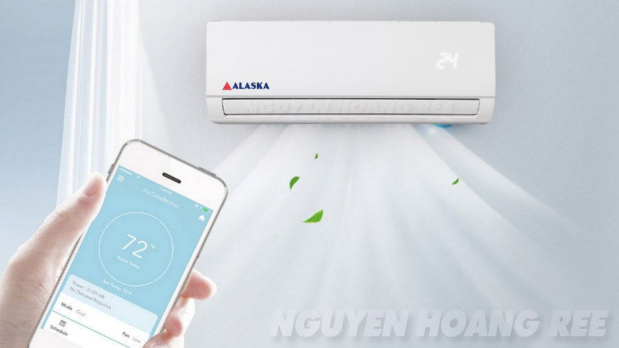 Máy lạnh Alaska 1.5 HP AC-12WA  kết nối wifi