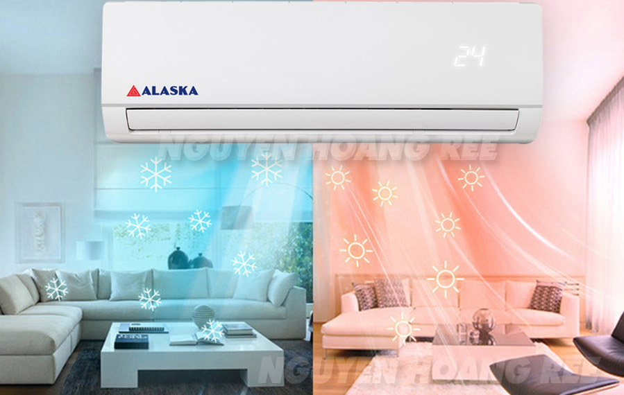 Máy lạnh Alaska 2.5 HP AC-24WA công suất 1 ngựa