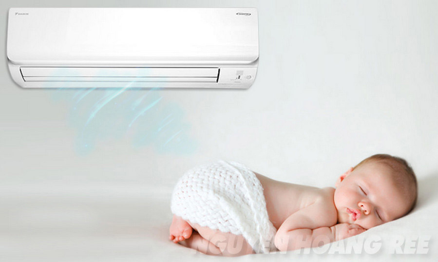 Máy lạnh Daikin Inverter 1.0HP ATKC25TVMV  hoạt động êm ái