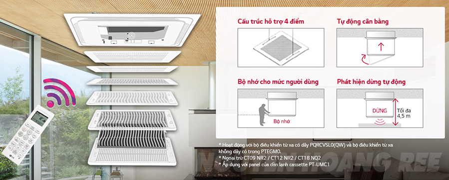 Máy lạnh Âm trần LG AT-C368NLE0​​​​​​​  lưới lọc