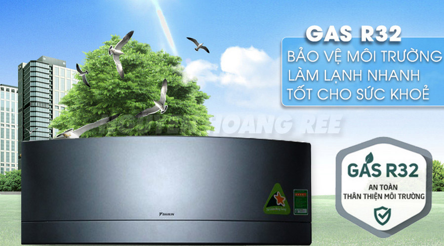 Gas R32 Daikin thân thiện môi trường