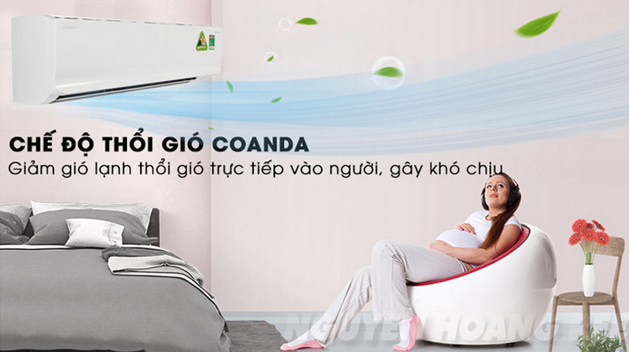 Luồng gió Coanda Daikin FTKM