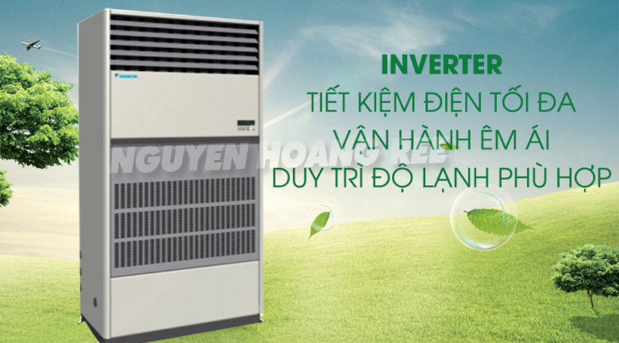 Máy lạnh tủ đứng đặt sàn thổi trực tiếp Daikin FVGR06NV1/RUR06NY1 