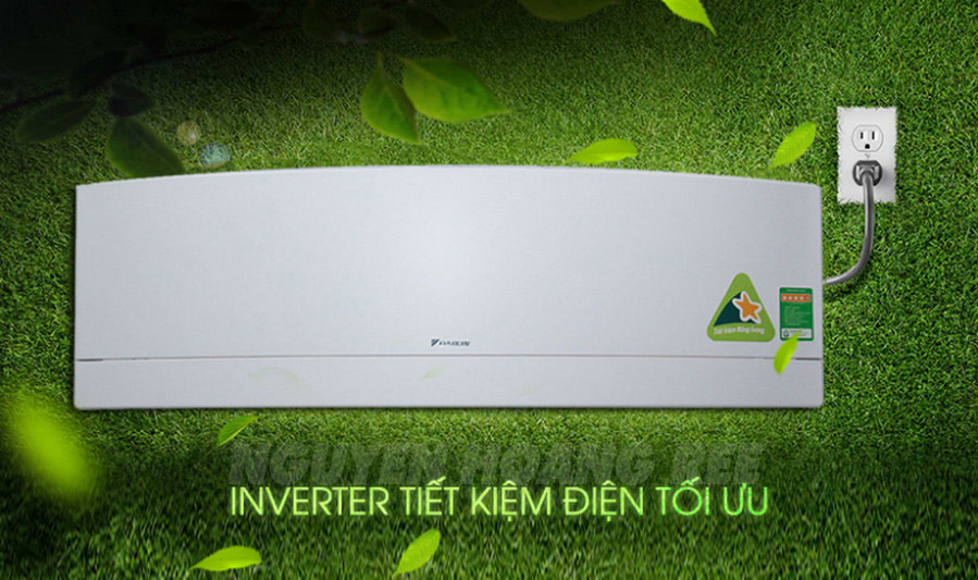 Máy lạnh Daikin FTKJ25NVMVW 1.0 HP công nghệ inverter tiết kiệm điện