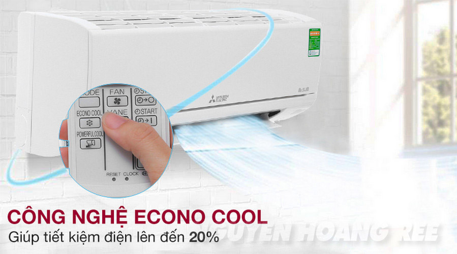 Máy lạnh Mitsubishi Electric MSY-HP35VF 1.5 HP  eco tiết kiệm điện