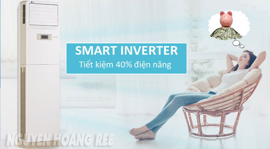 Máy lạnh tủ đứng LG siêu tiết kiệm điện năng