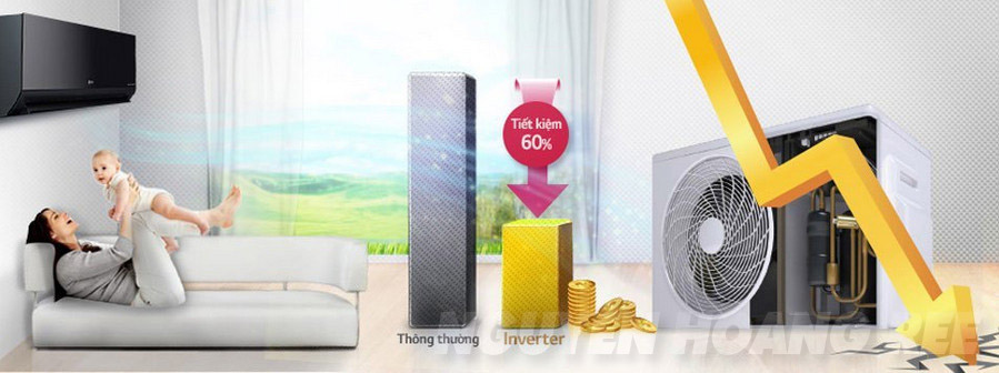 Máy lạnh LG V10BPB 1.0 HP inverter tiết kiệm điện