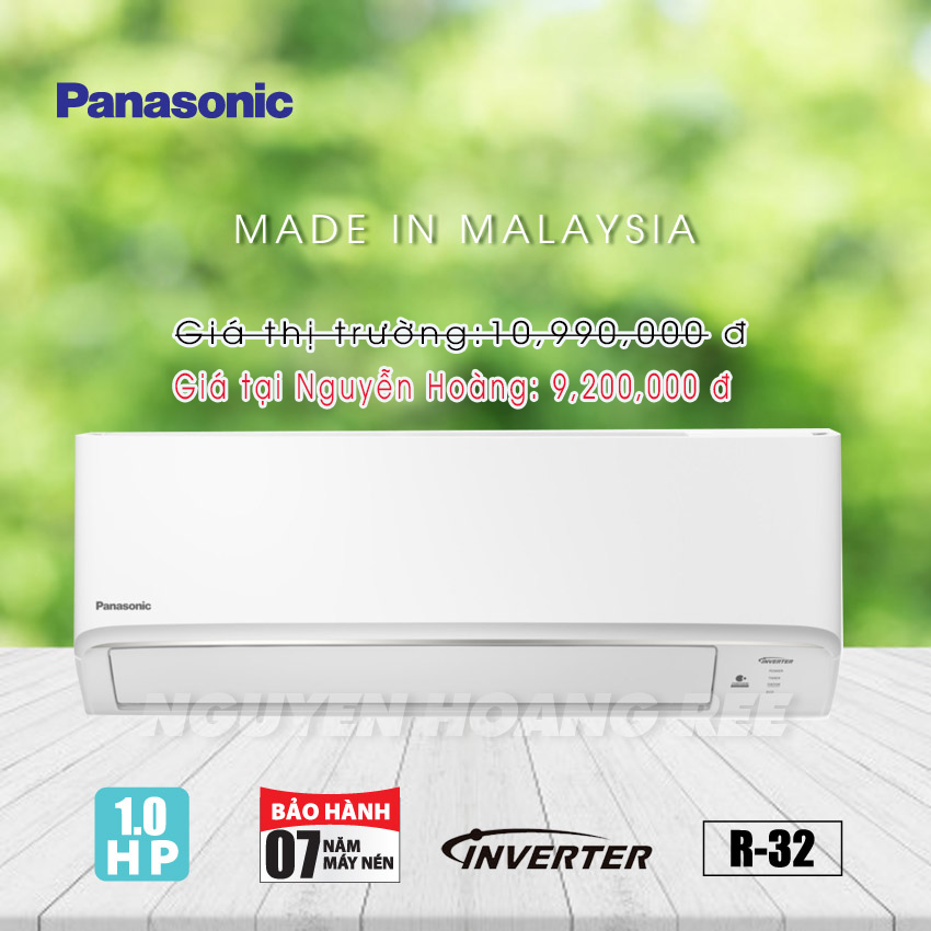 Máy lạnh Panasonic inveter tiết kiệm điện