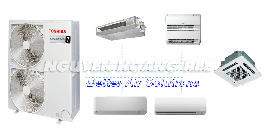 Máy lạnh Toshiba VRF công suất nhỏ