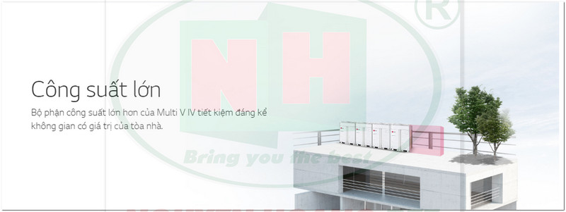 Máy lạnh LG Multi V IV công suất làm lạnh lớn - Nhà thầu Nguyễn Hoàng HVAC Contractor