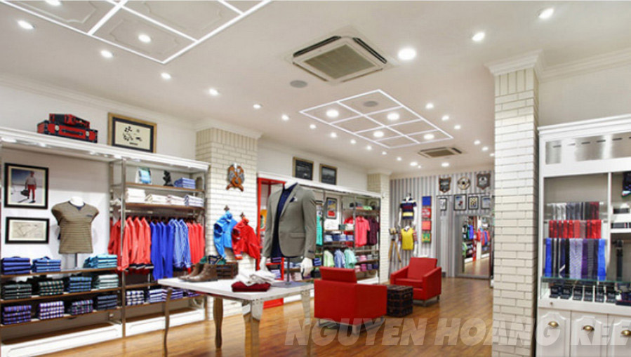 Thi công lắp đặt bảo trì máy lạnh cho shop thời trang