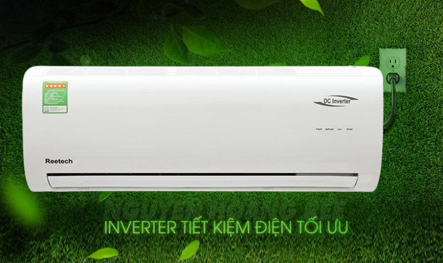 Máy lạnh Reetech 2.5HP Inveter RTV24-BF-A   tiết kiệm năng tối ưu